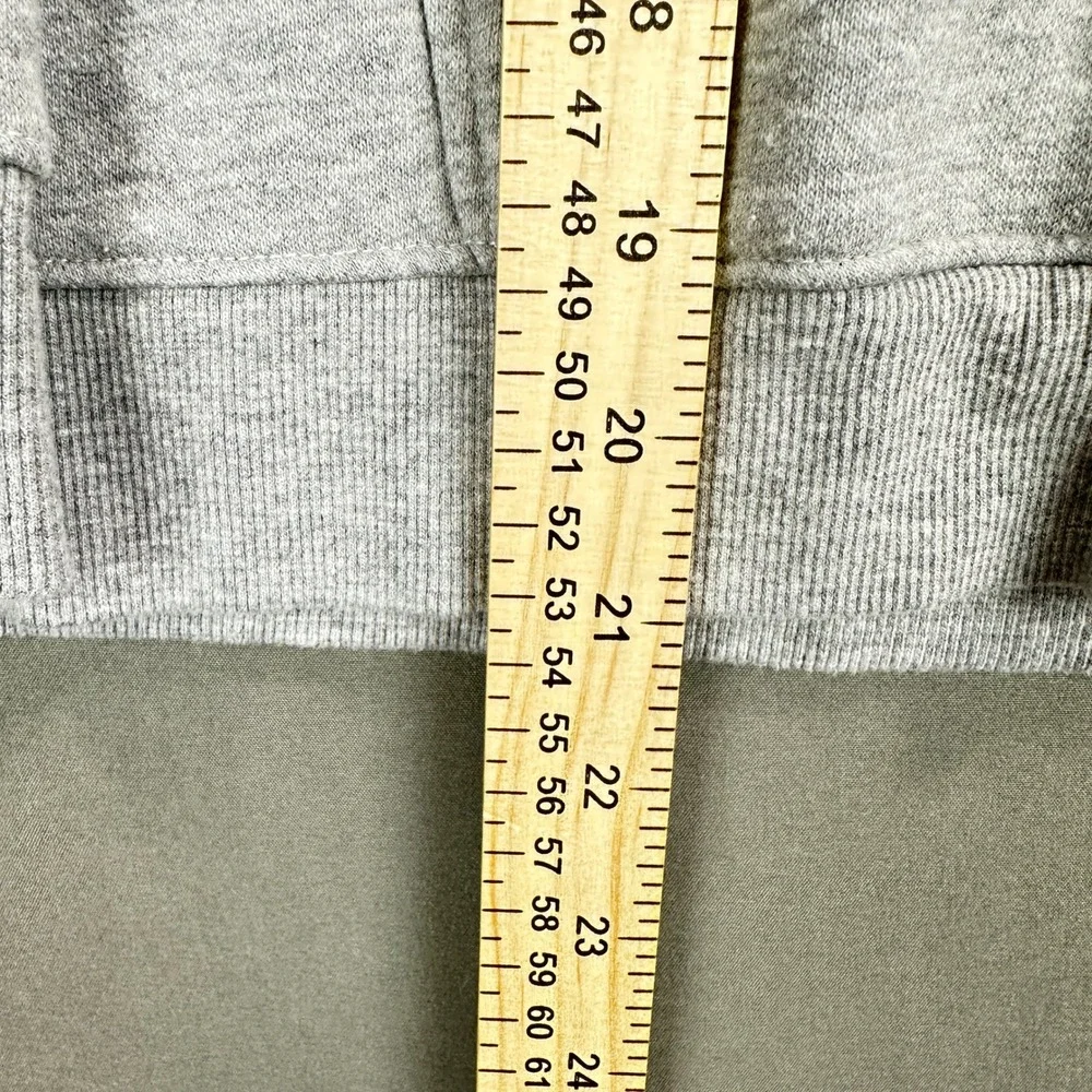 Cat & Jack Zip Hoodie Kids L 10/12 Gray Cozy Fall Sweatshirt
